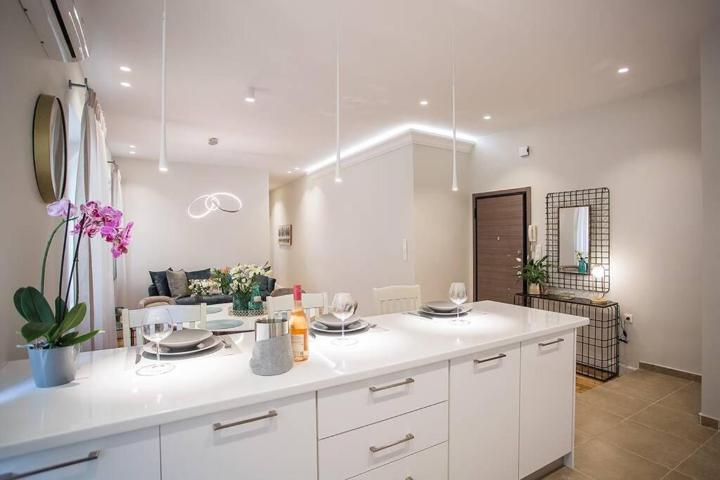 The Sway Apartment- Luxury Loft In Corfu Town Kültér fotó